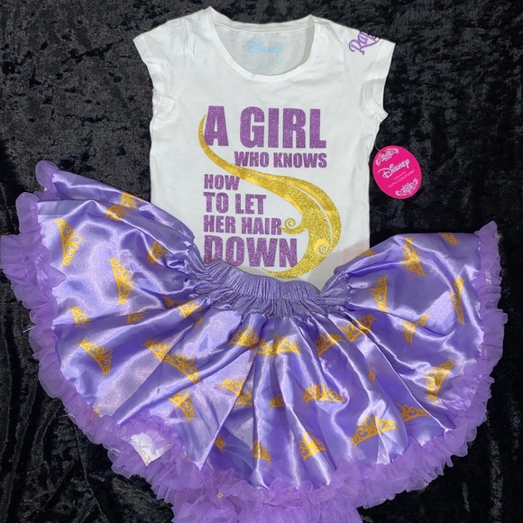 Disney Collection by Tutu Couture RAPUNZEL 4/5T - Picture 1 of 8